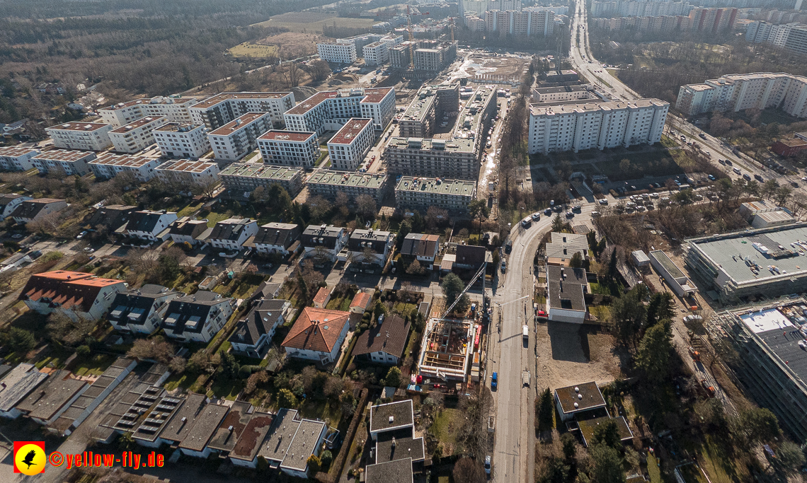 11.02.2023 - Neubau eines Mehrfamilienhause in der Niederalmstraße 16 in Neuperlach-Trudering